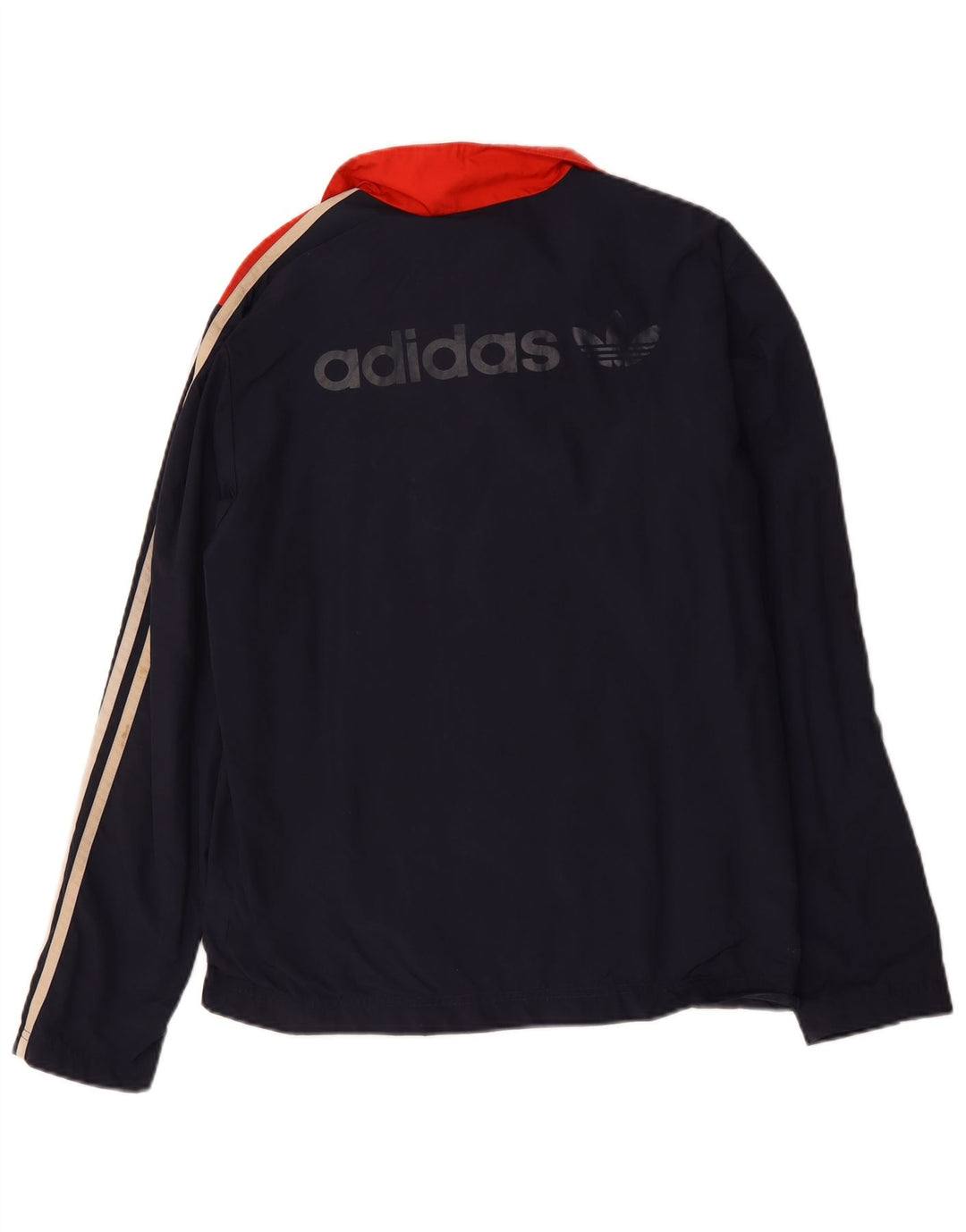 Adidas Grafisk træningsdragt til mænd, topjakke, lille marineblå farveblok