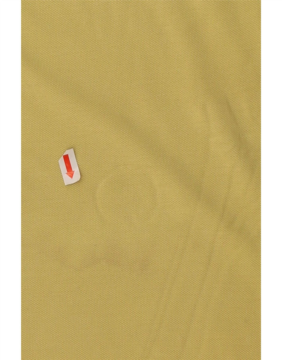 LACOSTE Mens Polo Shirt Size 6 XL Yellow Cotton Vintage Lacoste and Second-Hand Lacoste from Messina Hembry 