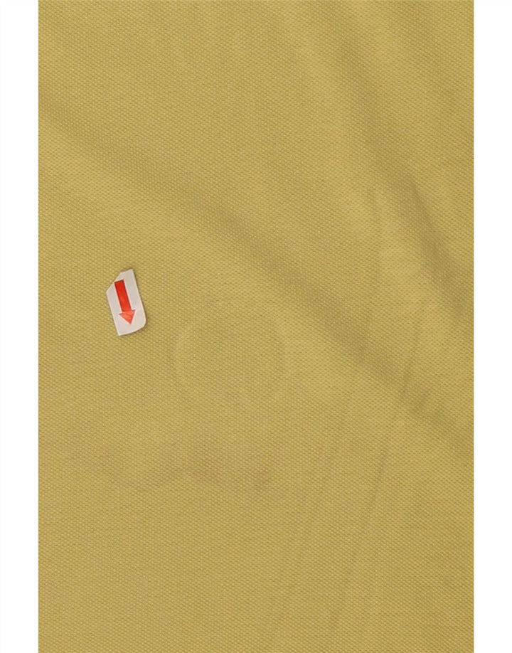 LACOSTE Mens Polo Shirt Size 6 XL Yellow Cotton Vintage Lacoste and Second-Hand Lacoste from Messina Hembry 