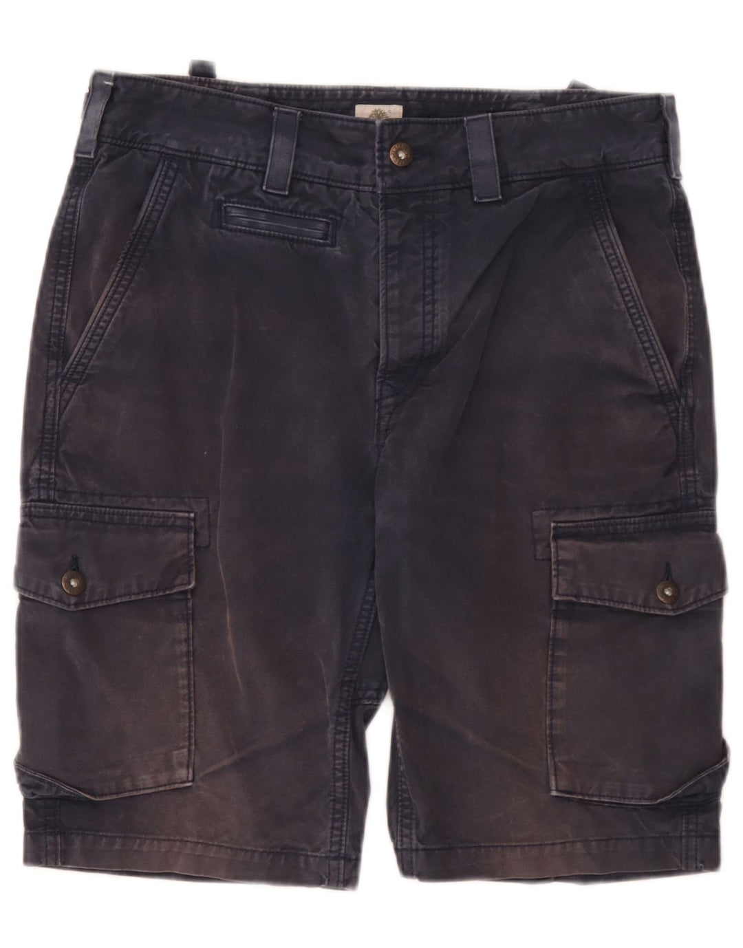 Timberland Herre Cargo Shorts W32 Mellem marineblå bomuld