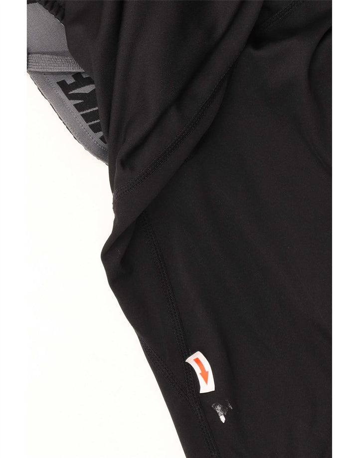 Nike Herre Graphic Regular Fit Sportshorts Large Sort Polyester