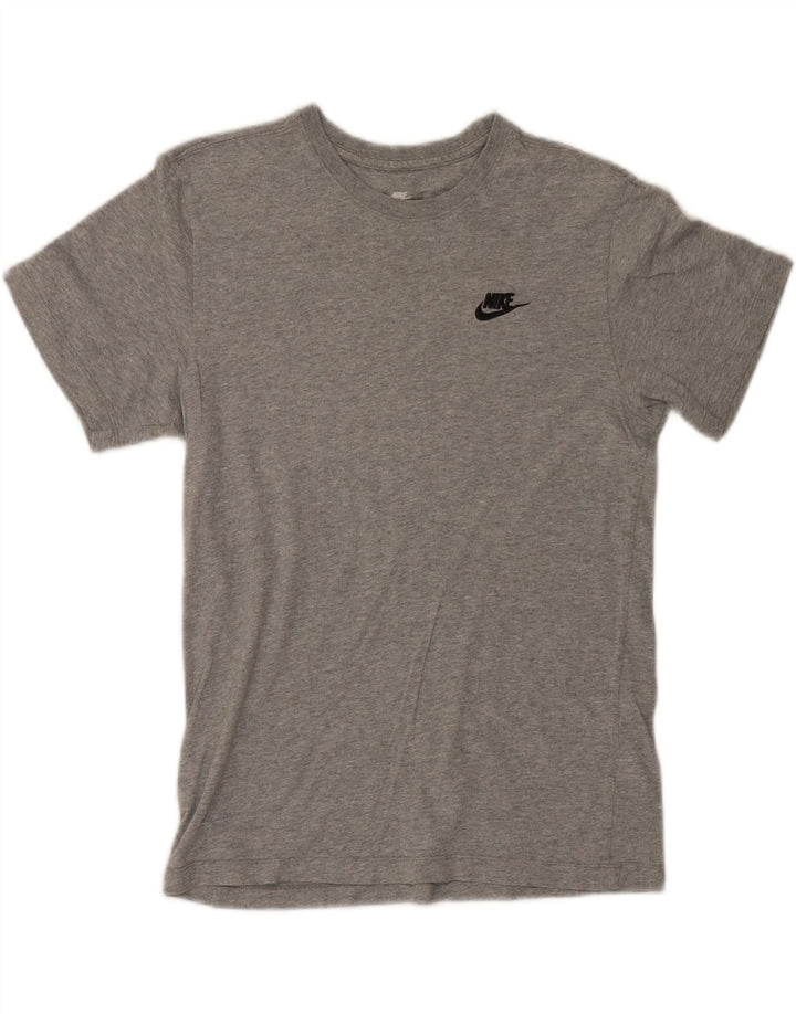 Nike herre T-shirt top XS grå bomuld