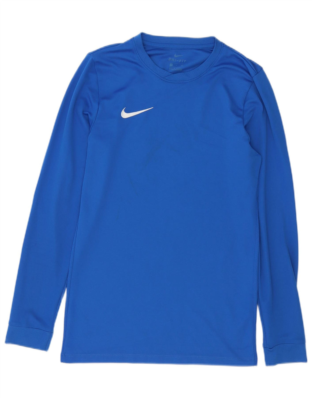 Nike Herre Dri Fit Top Langærmet Lille Blå Polyester