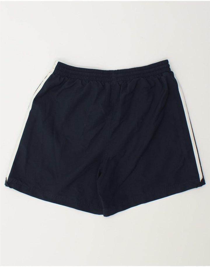 ADIDAS Boys Sport Shorts 15-16 Years  Navy Blue Polyester Vintage Adidas and Second-Hand Adidas from Messina Hembry 