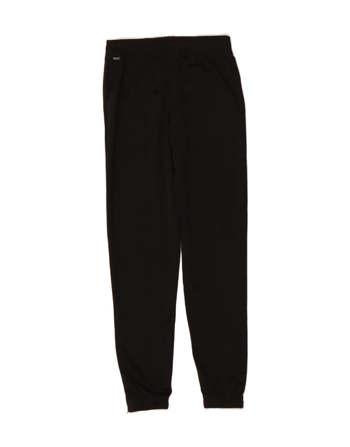 PUMA Boys Tracksuit Trousers Joggers 13-14 Years  Black Polyester Vintage Puma and Second-Hand Puma from Messina Hembry 