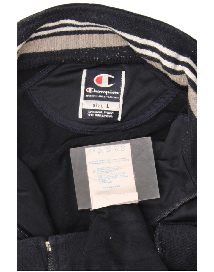 Champion Herre træningsdragt Topjakke Stor marineblå polyester