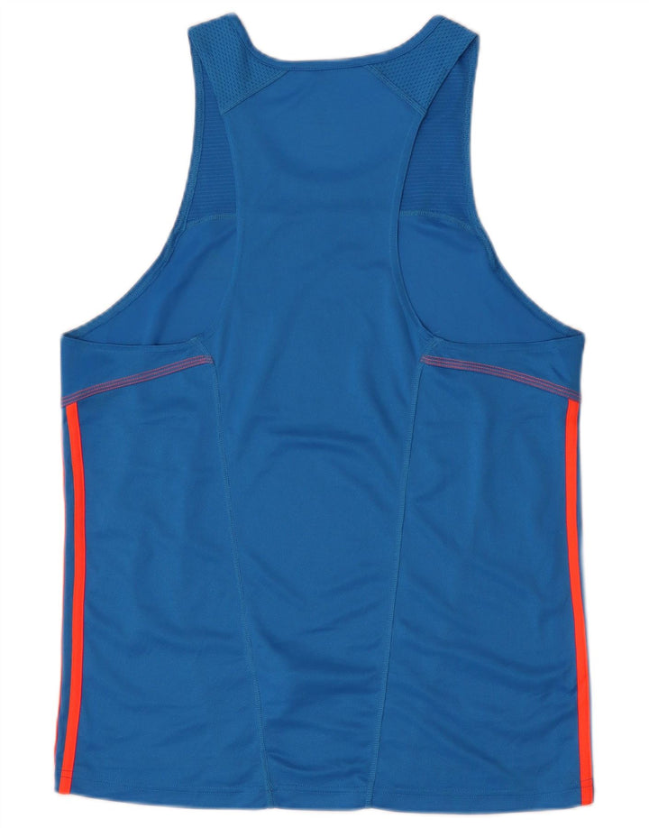 Adidas Herre Climalite Vest Top Medium Blue Polyester