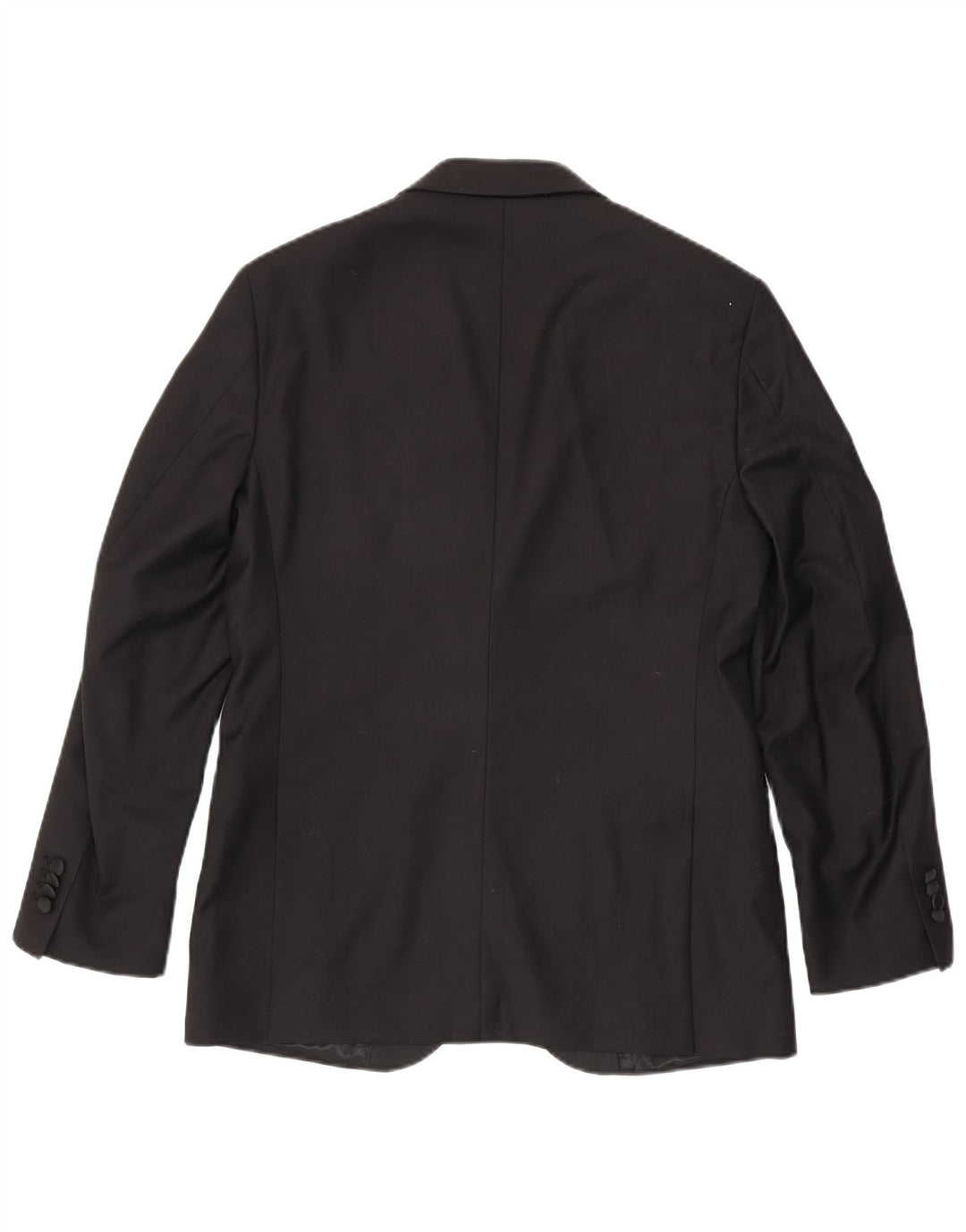 Gutteridge Herre 1 Knap Blazer Jacket IT 48 Medium Sort Uld