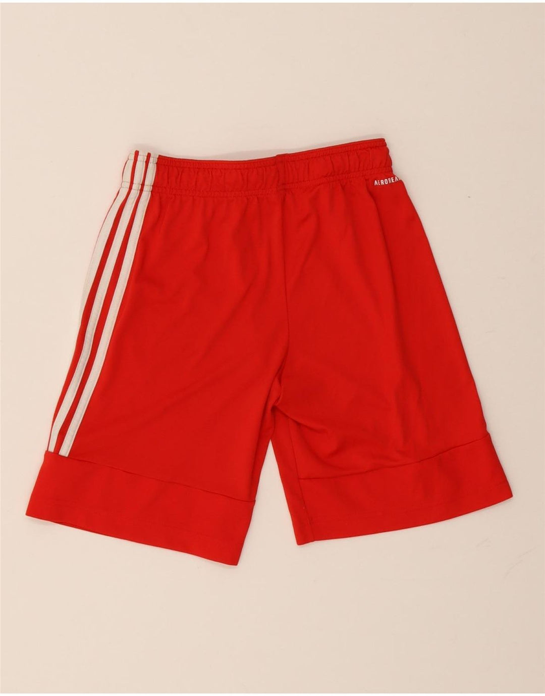 Adidas Boys Aeroready Sports Shorts 11-12 År Rød Polyester