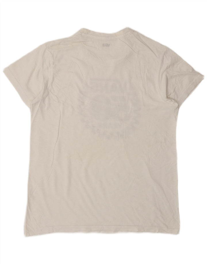 Vans Herre Grafisk T-Shirt Top Lille Hvid