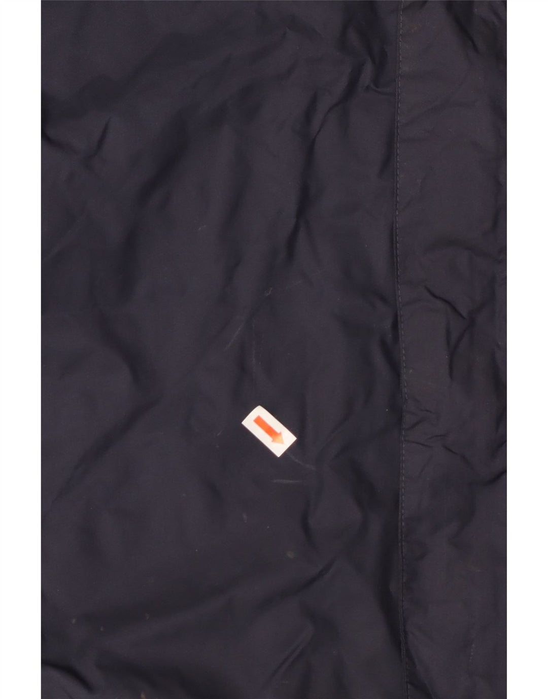 Adidas Herre Hooded Windbreaker Jacket UK 42 XL Navy Blue Polyester