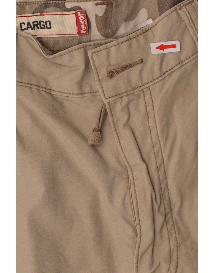 Levi's Herre Cargo Shorts Medium W32 Khaki Bomuld