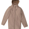 Jack Wolfskin Dame Hooded Windbreaker Coat UK 10/12 Medium Beige