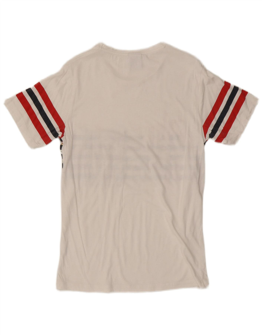 Zara Herre T-shirt Top Lille hvid blomstret bomuld