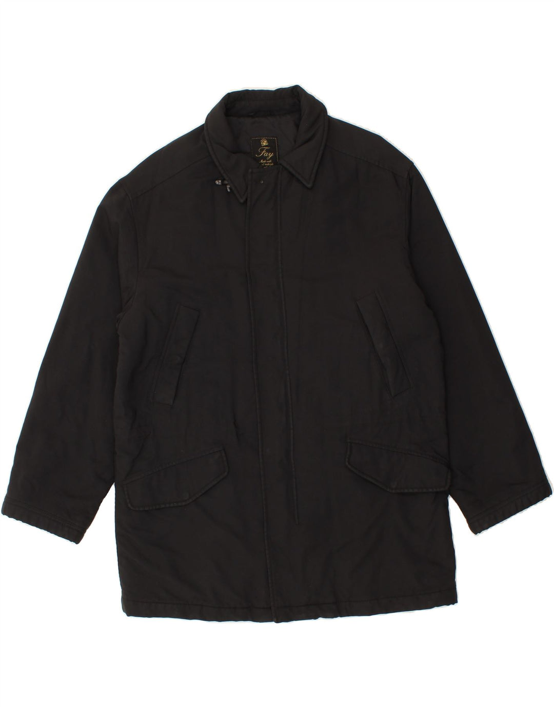 FAY Mens Utility Jacket UK 40 Large Black Vintage Fay and Second-Hand Fay from Messina Hembry 