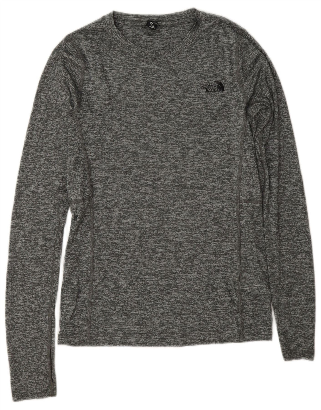 The North Face Dametop Langærmet UK 6 XS Grå Flecked Polyester
