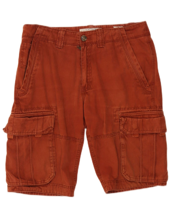 Fat Face Herre Cargo Shorts W32 Medium Brun Bomuld