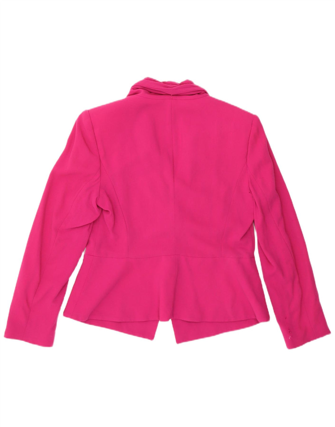 Elegance Dame Blazer Jacket UK 14 Medium Pink Uld