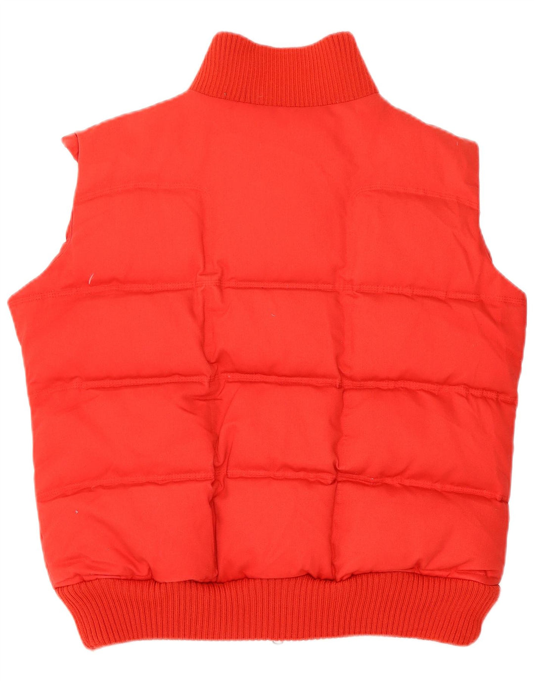Nike Womens Padded Gilet UK 10/12 Medium Red Cotton