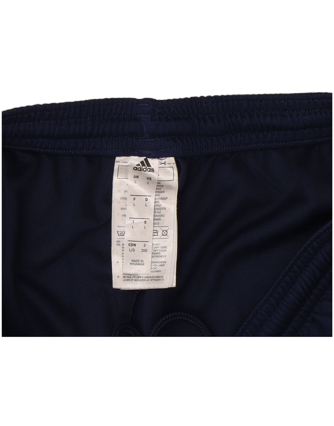 Adidas Aeroready Sportsshorts til mænd store marineblå polyester