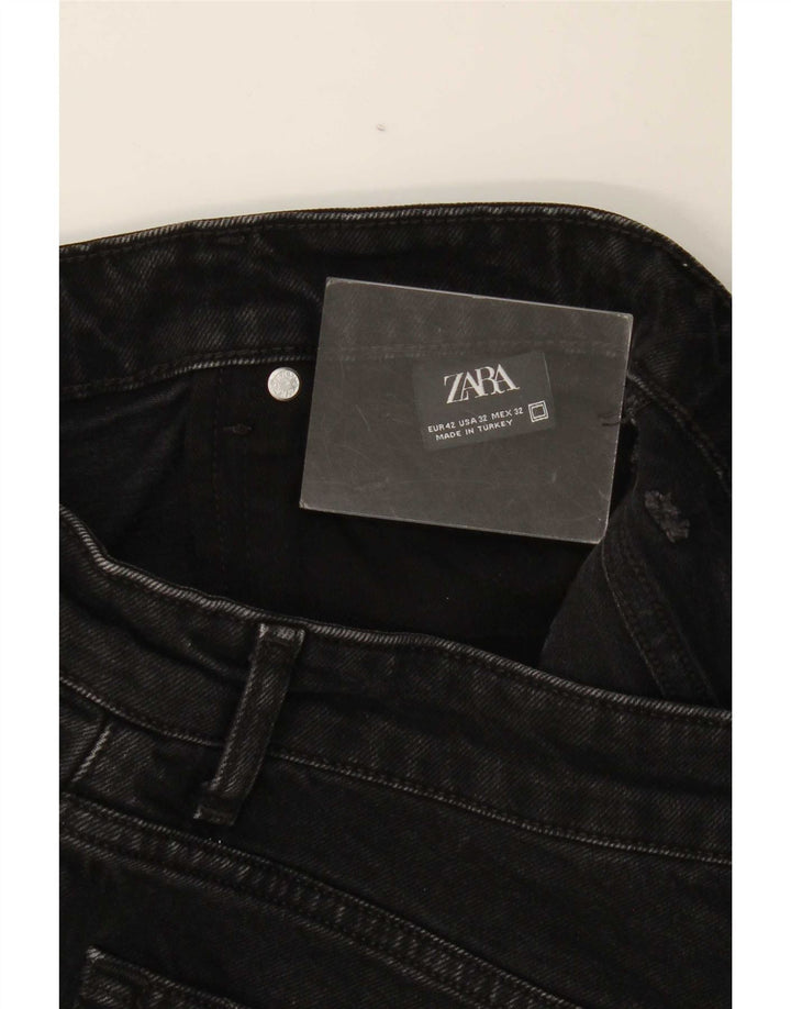 Zara Herre Denim Shorts EU 42 Large W32 Sort