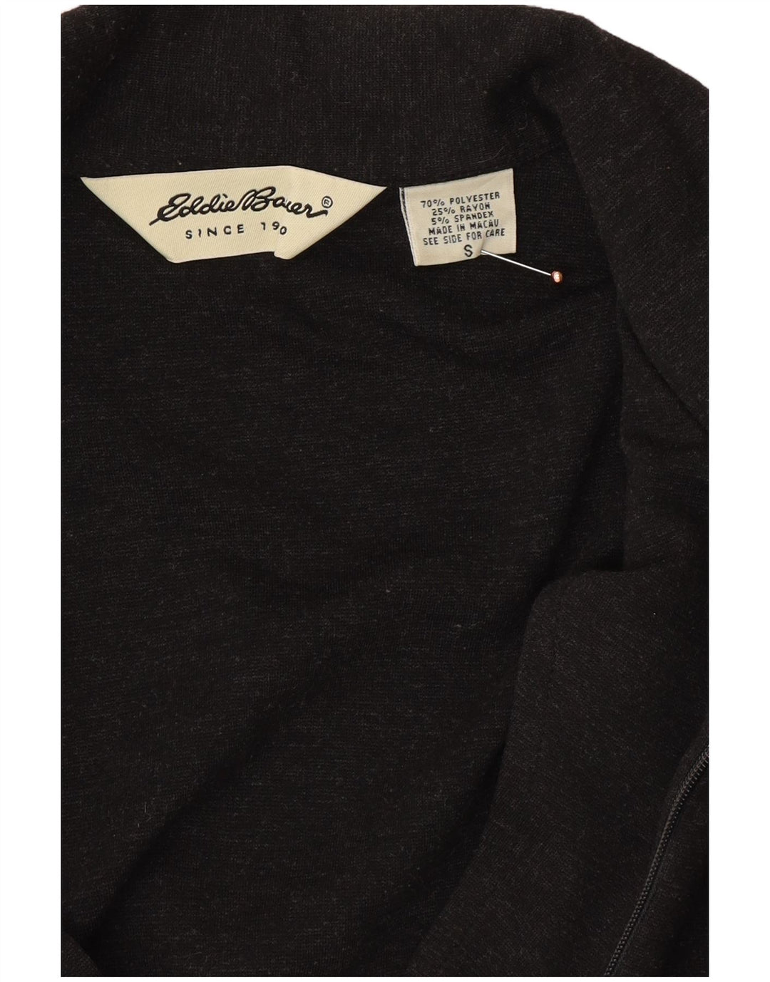 EDDIE BAUER Dame Oversized Langærmet Maxikjole UK 10 Lille Grå