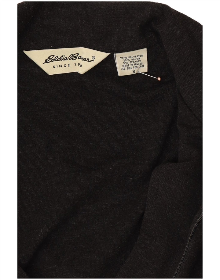 EDDIE BAUER Dame Oversized Langærmet Maxikjole UK 10 Lille Grå