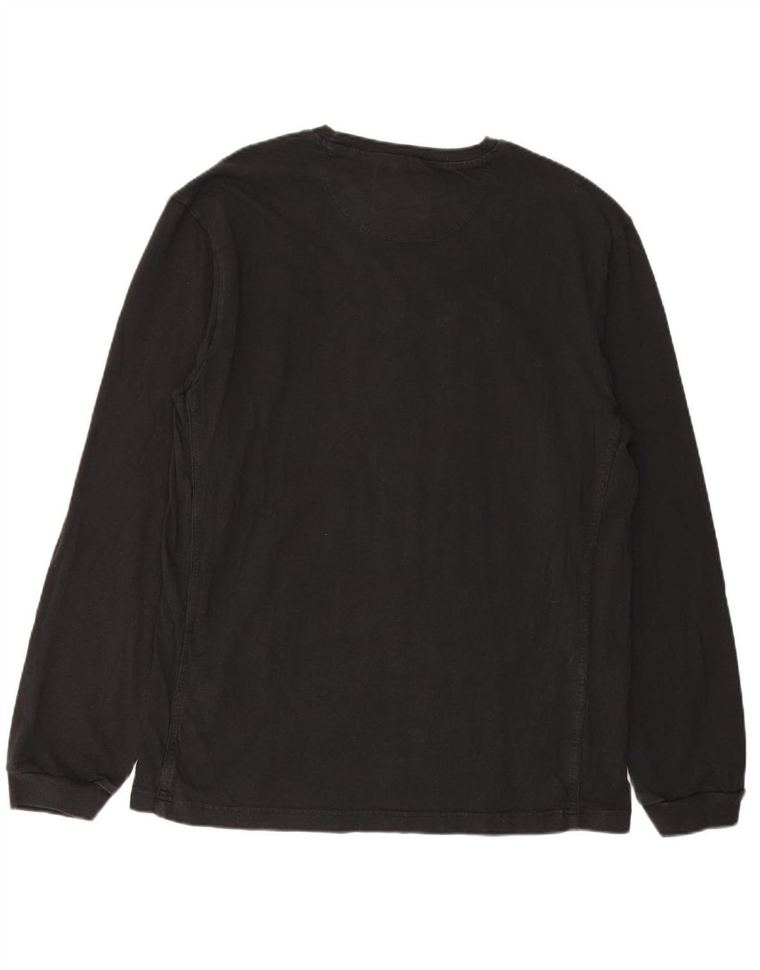 CHAMPION Mens Graphic Top Long Sleeve 3XL Black Cotton