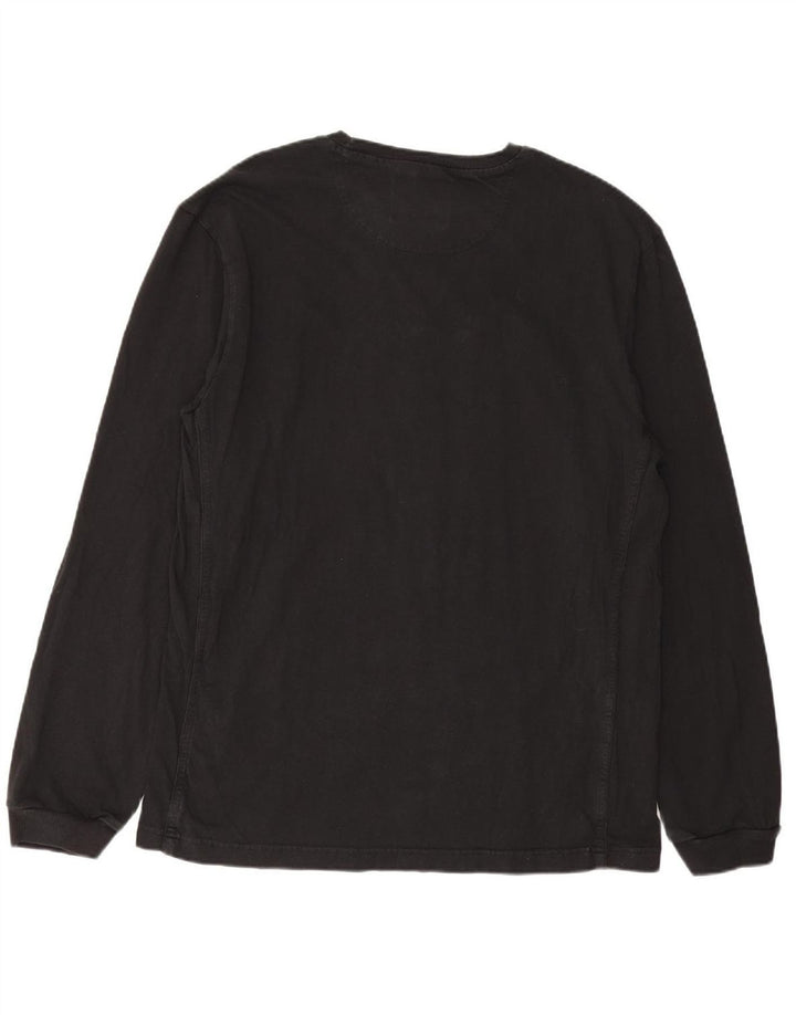 CHAMPION Mens Graphic Top Long Sleeve 3XL Black Cotton