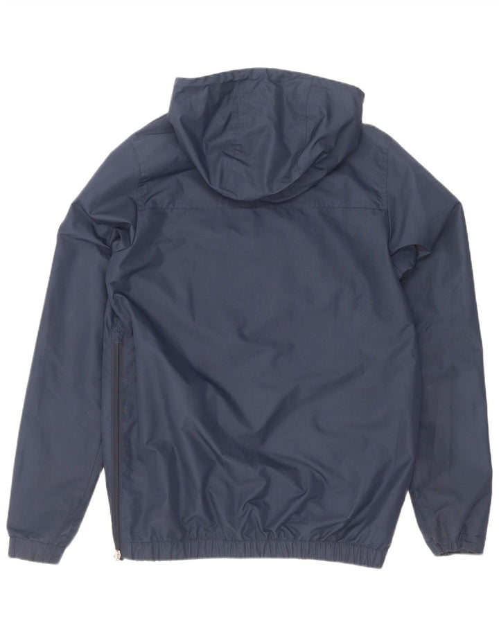 Ellesse Herre Grafisk Hættejakke Anorak UK 34 XS Navy Blue Polyester