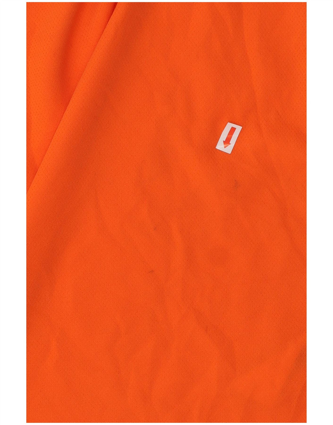 PUMA Herre T-shirt Top Medium Orange Colourblock Polyester