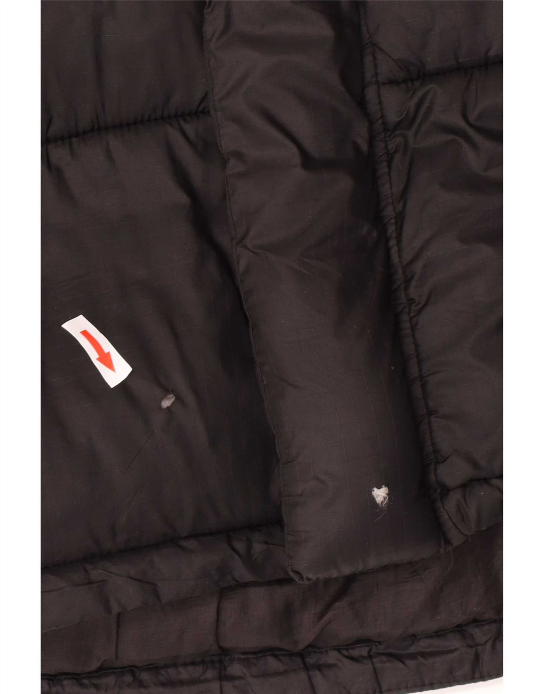 Zara Polstret Herrejakke UK 38 Medium Sort Polyamid