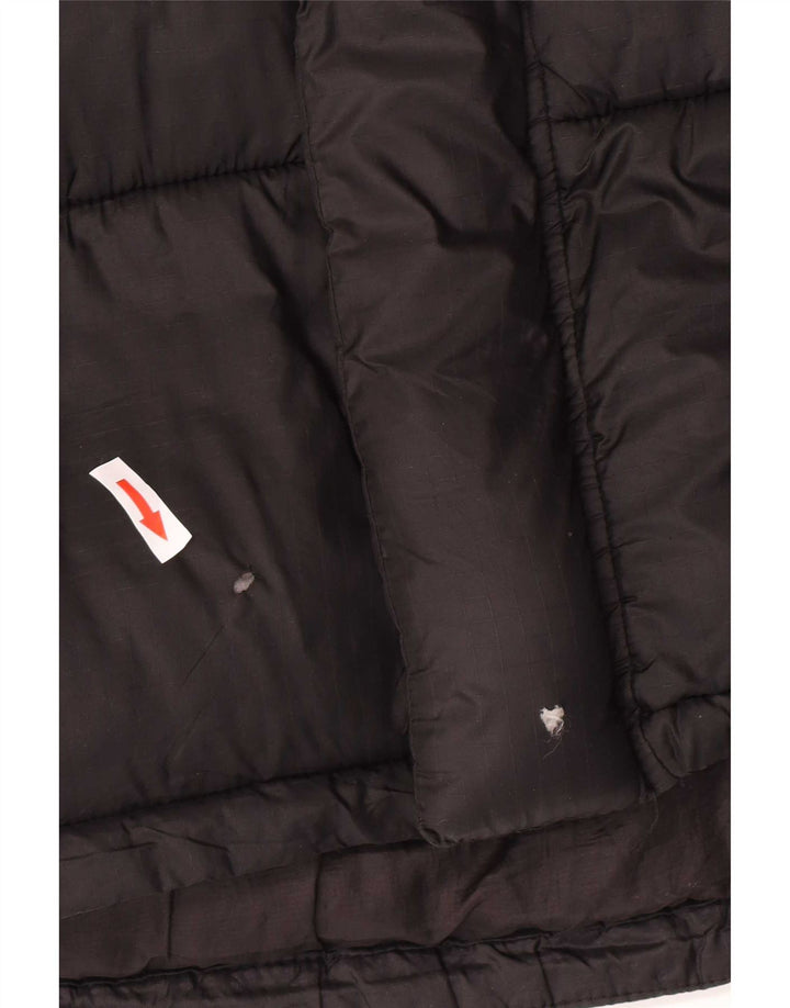 Zara Polstret Herrejakke UK 38 Medium Sort Polyamid