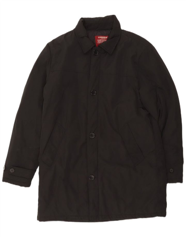 Carrera Polstret frakke til mænd UK 42 XL Sort polyester
