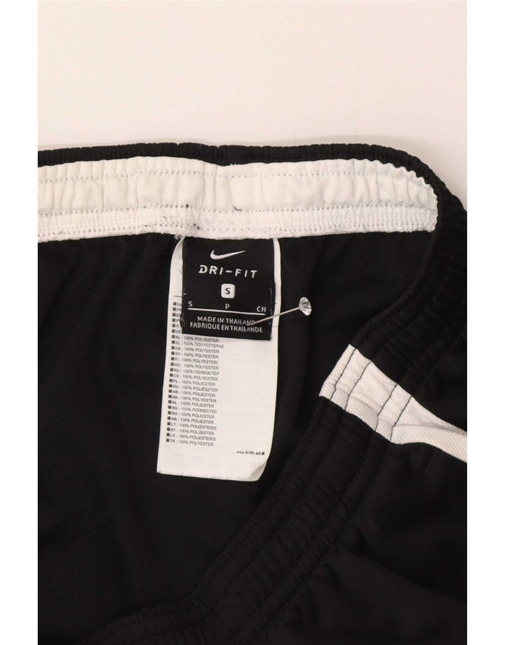Nike Herre Dri Fit træningsdragt Bukser Small Black Colourblock Polyester