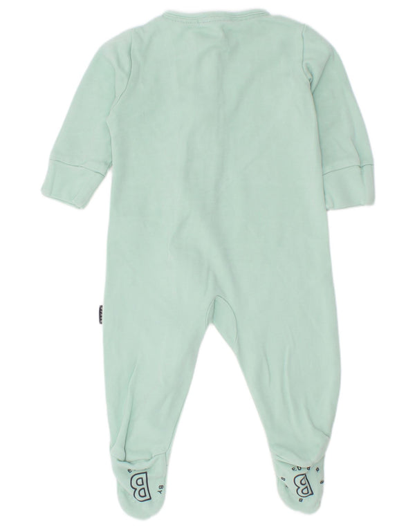 Ted Baker Baby Boys Grafisk Langærmet Jumpsuit 3-6 måneder turkis