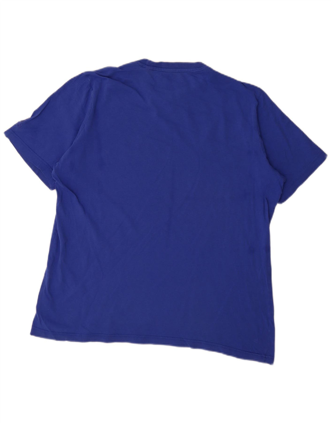 Adidas Herre Grafisk T-Shirt Top Stor Blå Bomuld
