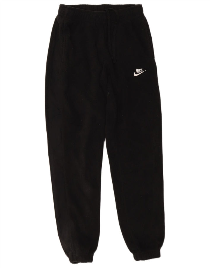 NIKE træningsdragt i fleece til kvinder Joggers UK 6 XS Sort polyester