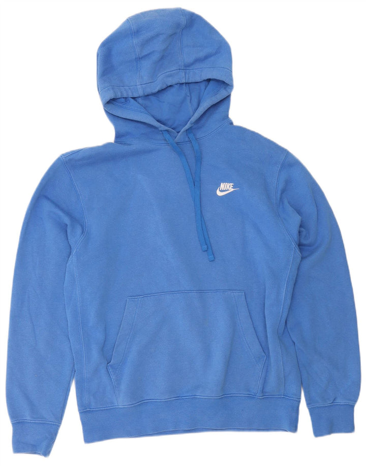 Nike Herre hættetrøje Jumper Medium Blue Bomuld
