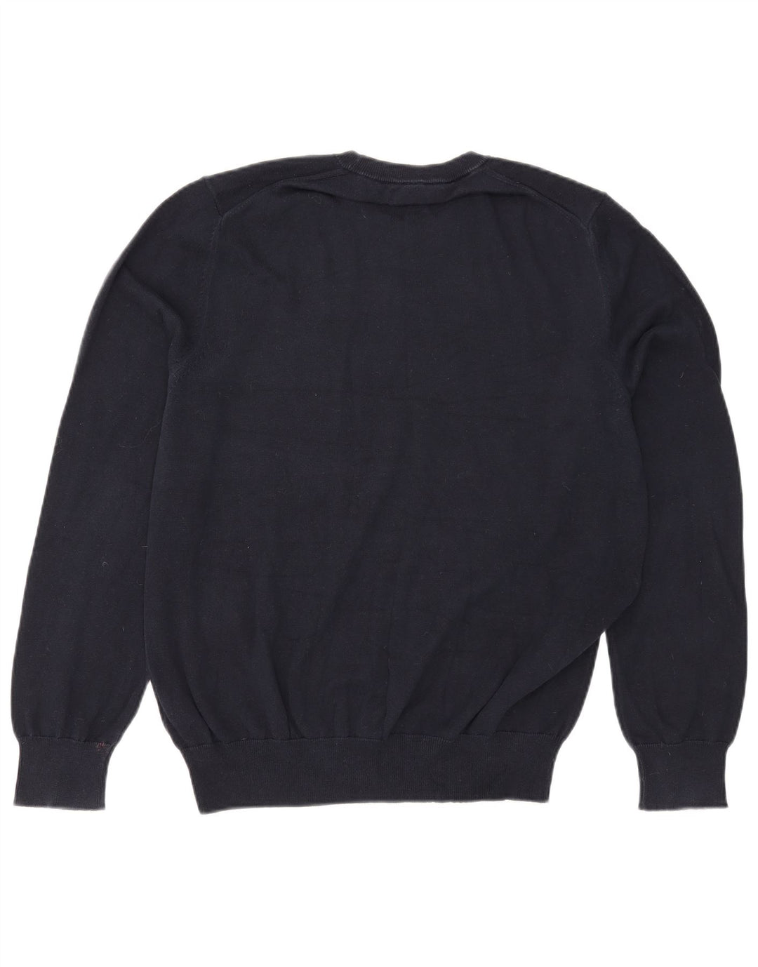 Marks & Spencer Herre sweater med rund hals, stor marineblå bomuld