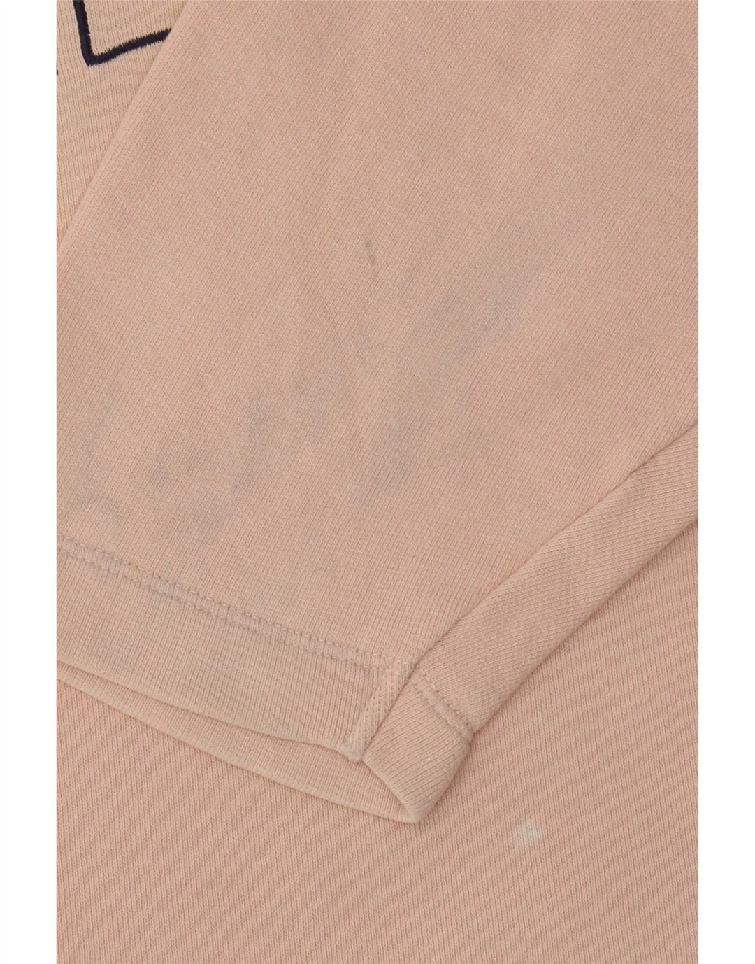 Benetton Womens Grafisk Oversized Sweatshirt Jumper UK 14 Medium Pink