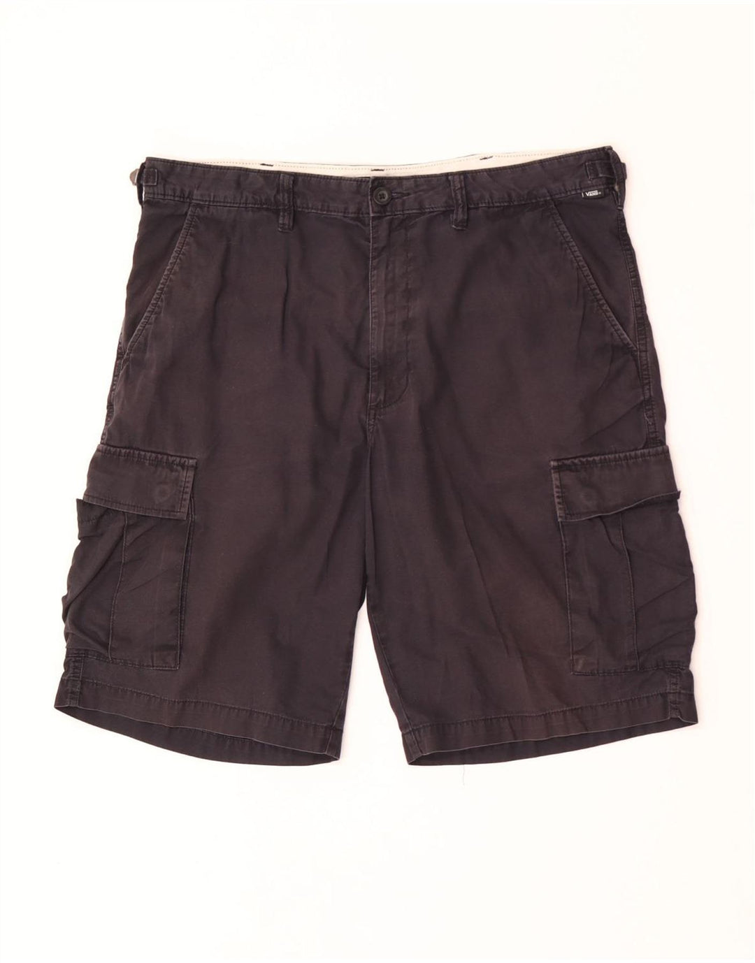 Vans Herre Cargo Shorts W34 Large Navy Blue
