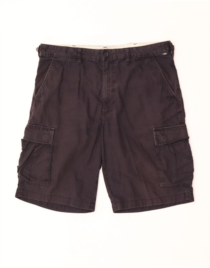 Vans Herre Cargo Shorts W34 Large Navy Blue