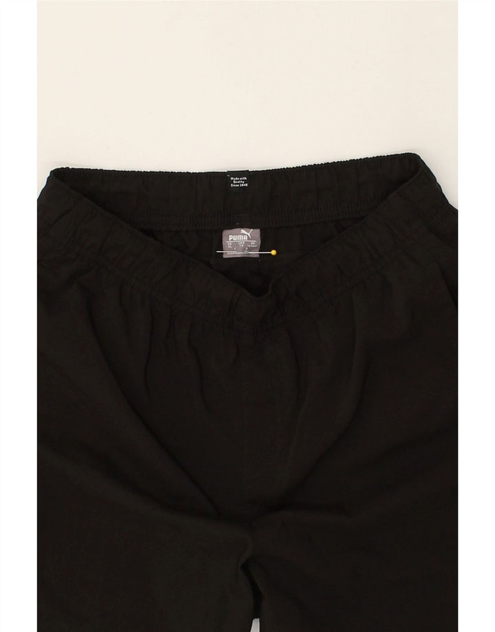 PUMA Boys Sport Shorts 13-14 Years Black Polyester | Vintage Puma | Thrift | Second-Hand Puma | Used Clothing | Messina Hembry 