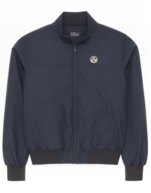 North Sails Herre Bomber Jacket UK 44 2XL Navy Blue Polyamide