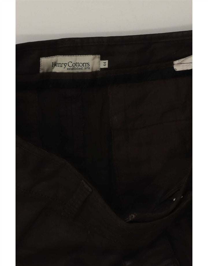 Henry Cottons Dame Midi Nederdel IT 44 Medium W32 Brun