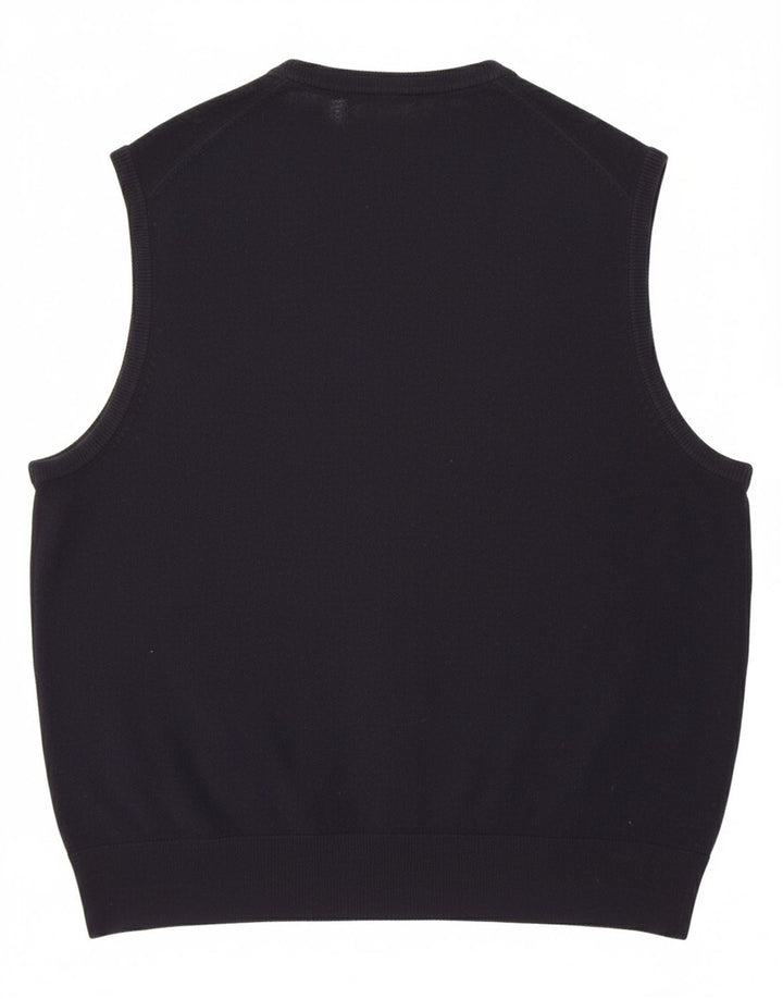 DOCKERS Mens Vest Tank Top 2XL Navy Blue