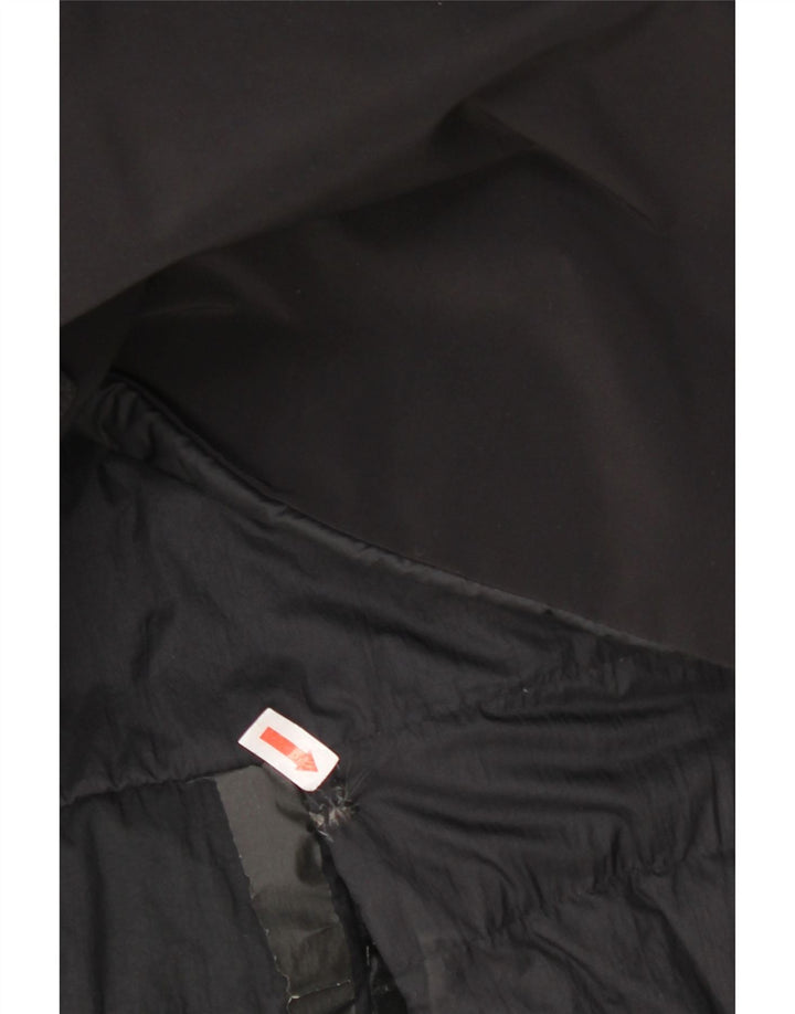 Adidas Herre Hætte Polstret Frakke UK 38 Medium Sort Nylon