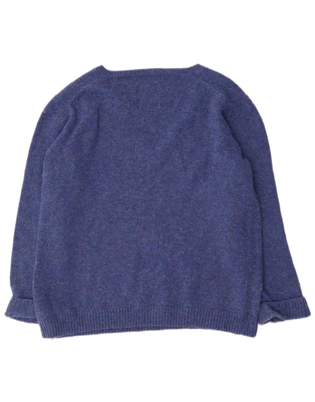 G-Star Dame V-hals sweater UK 14 Medium Blue Flecked