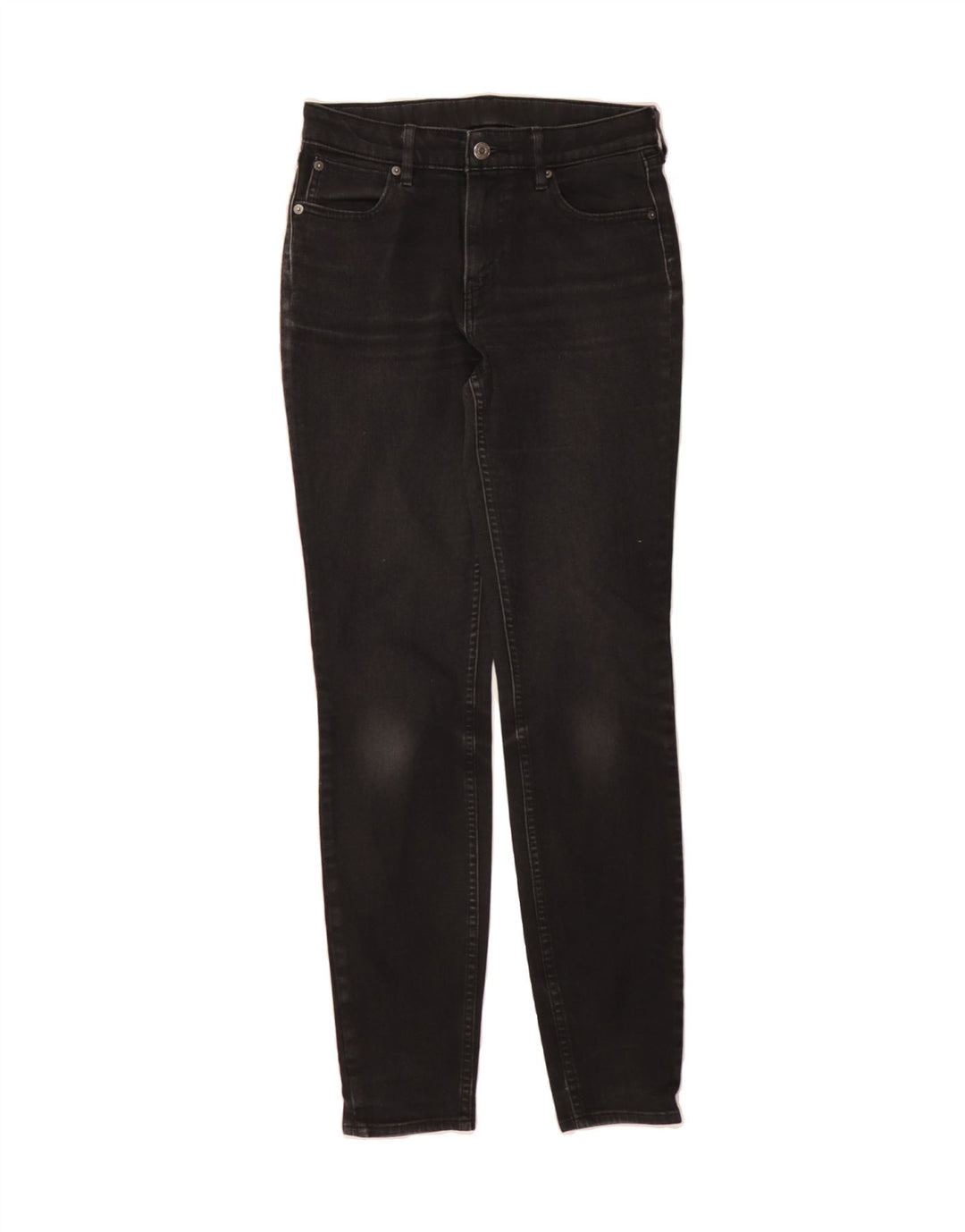 LEVI'S Womens 721 Skinny Jeans W26 L32 Black Cotton Vintage Levi's and Second-Hand Levi's from Messina Hembry 